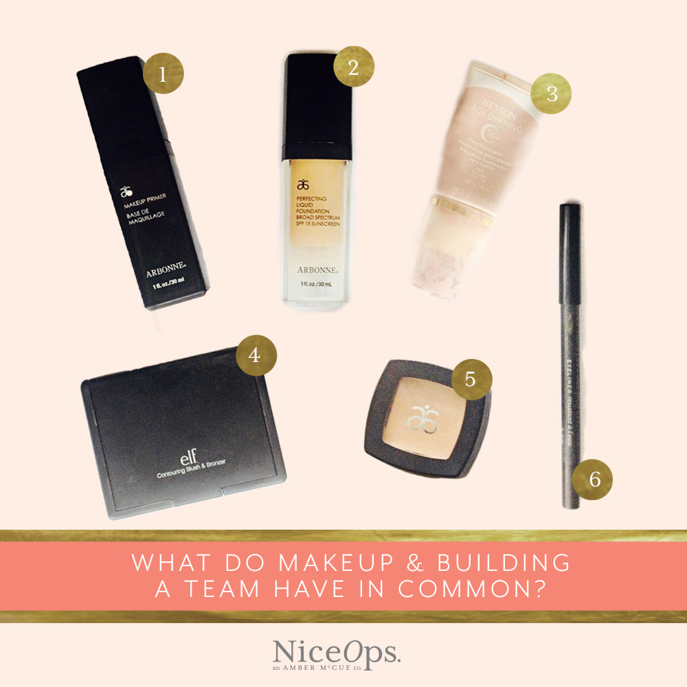 What to Makeup + Building a Team Have in Common? Amber McCue