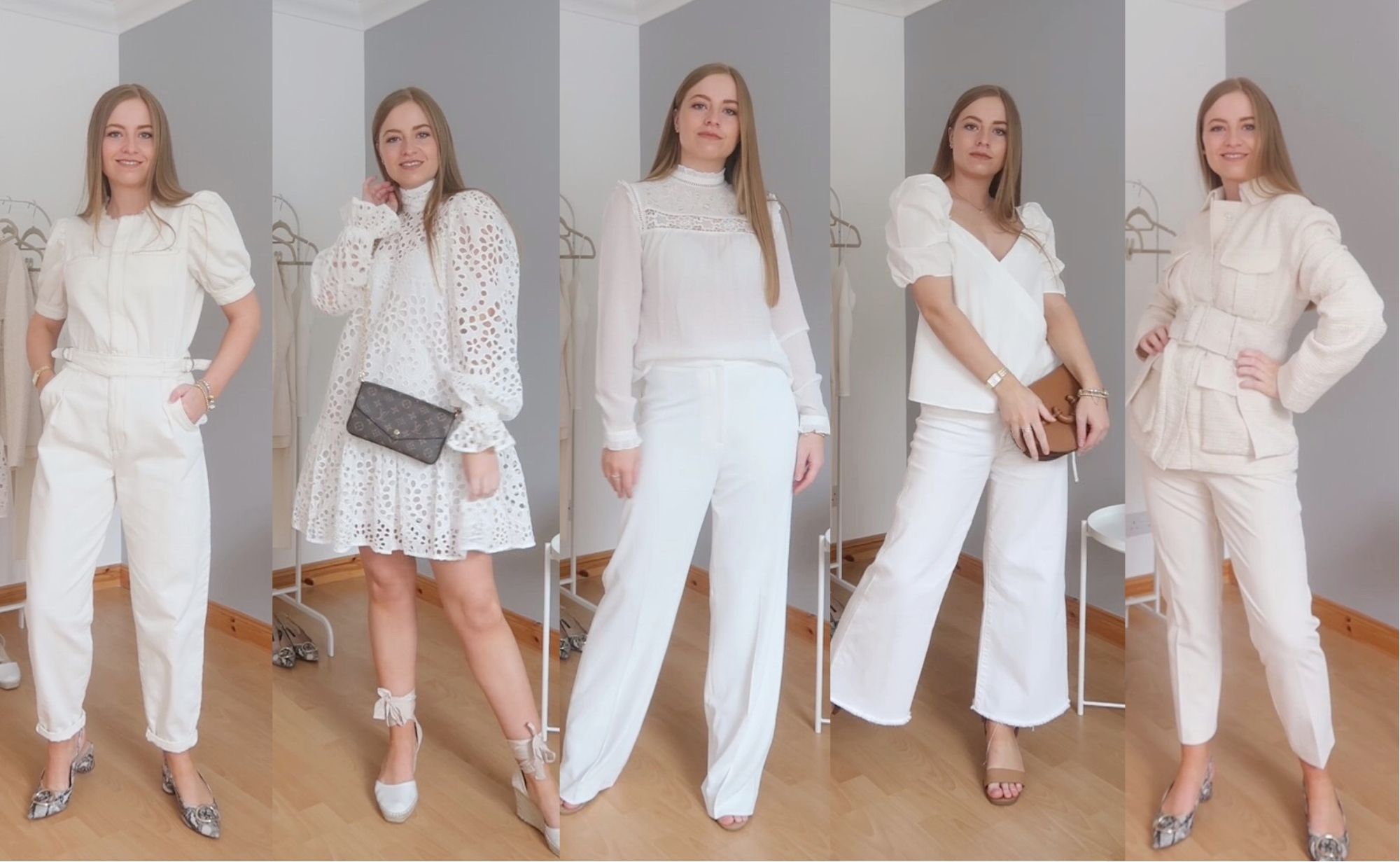 5 WAYS TO WEAR ALL WHITE Amber Rose Lorimer