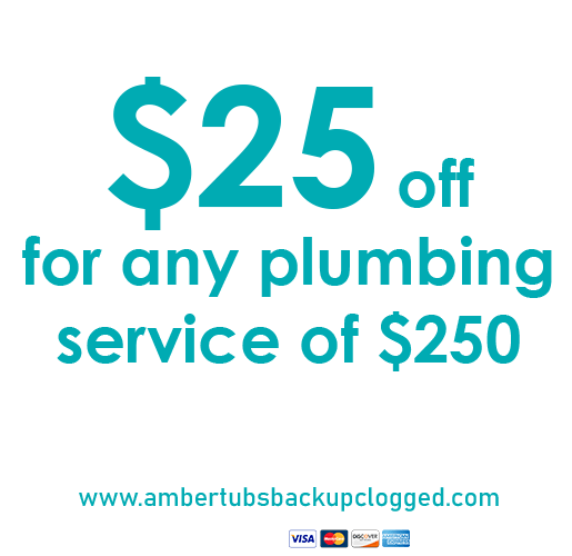 Amber Tubs Backup & Clogged Shower Clogs Garland,75041