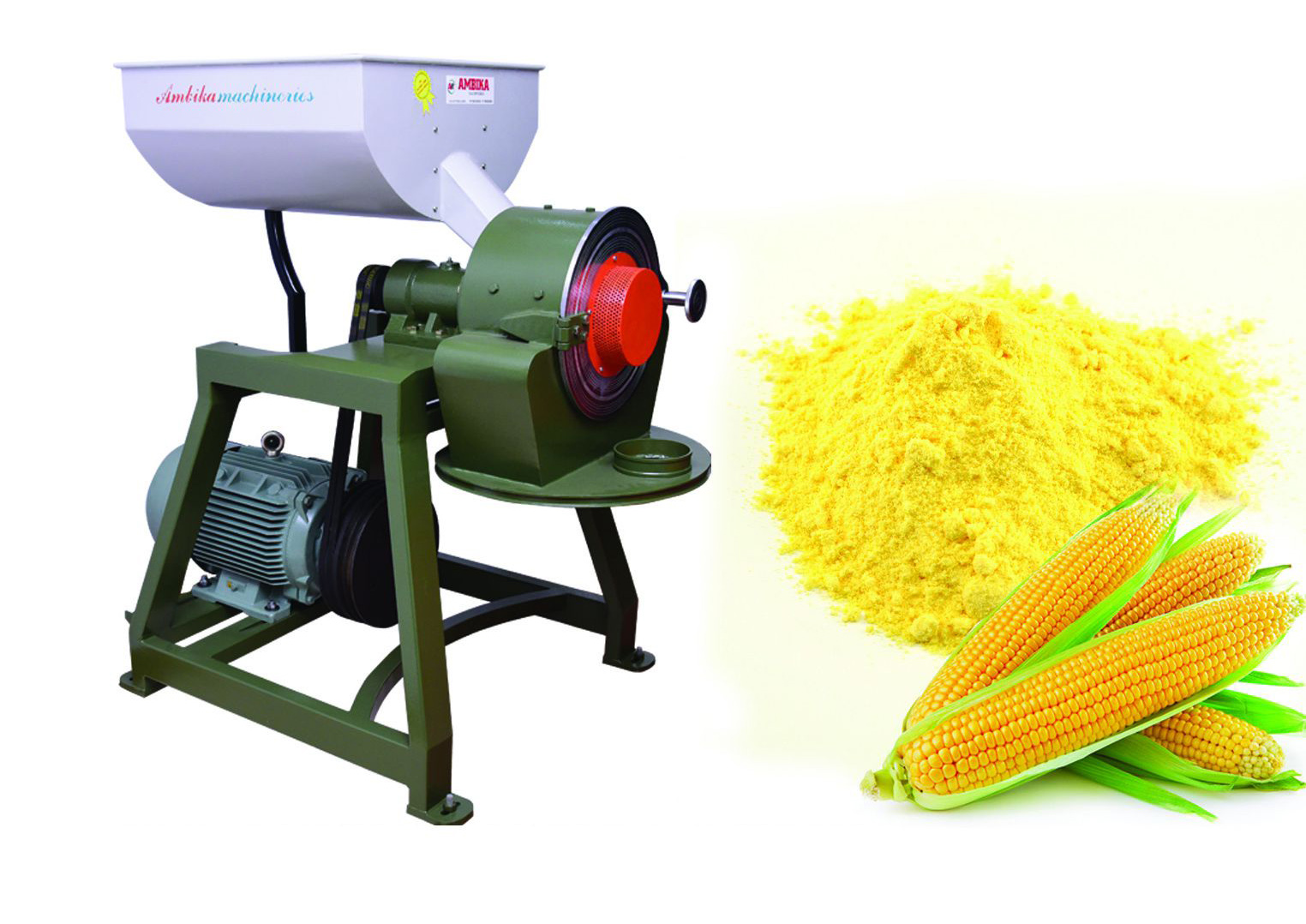 Ambika Machineries flour mill Machineries and Food Processing