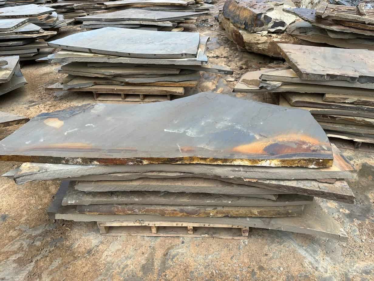 AR / OK Flagstone Slabs A GRADE Amborn Stone LLC