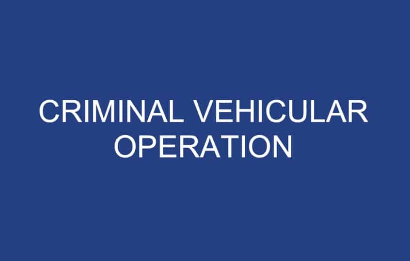 Criminal Vehicular Homicide & Operation Attorney Woodbury MN