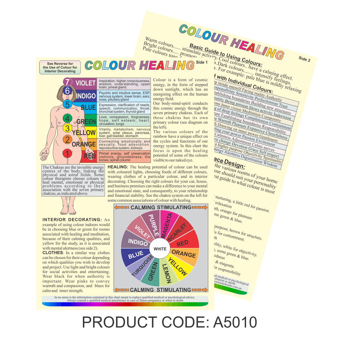 Colour healing Guide Ambrosia Flair