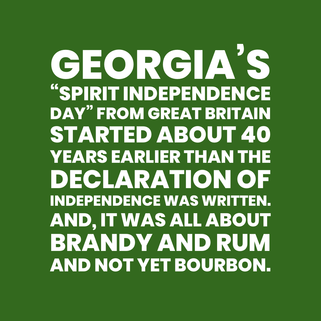 Spirit Independence AMBRU Campaign