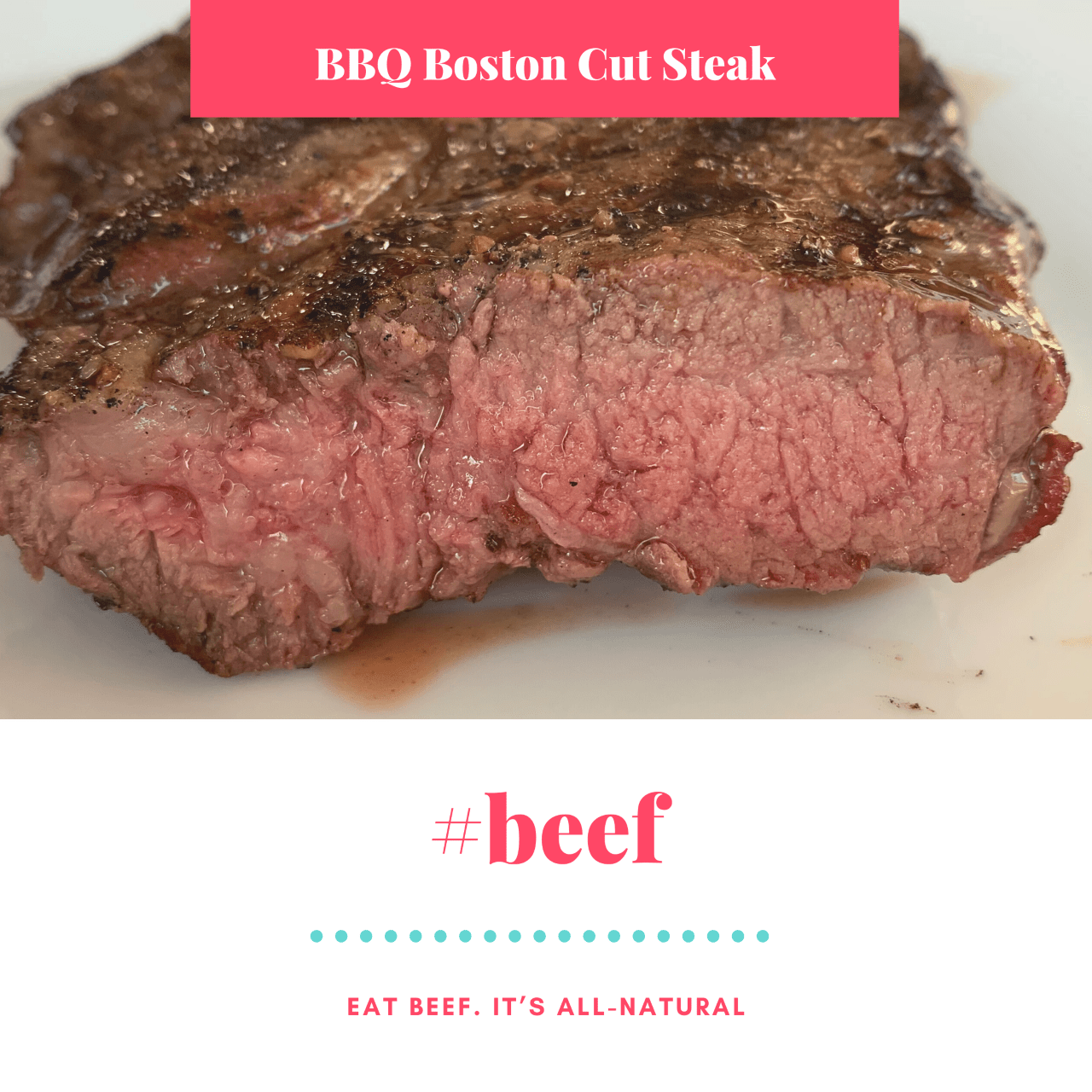 How to BBQ a Boston Cut Steak Recipe Use 4 Ingredients to both Awe