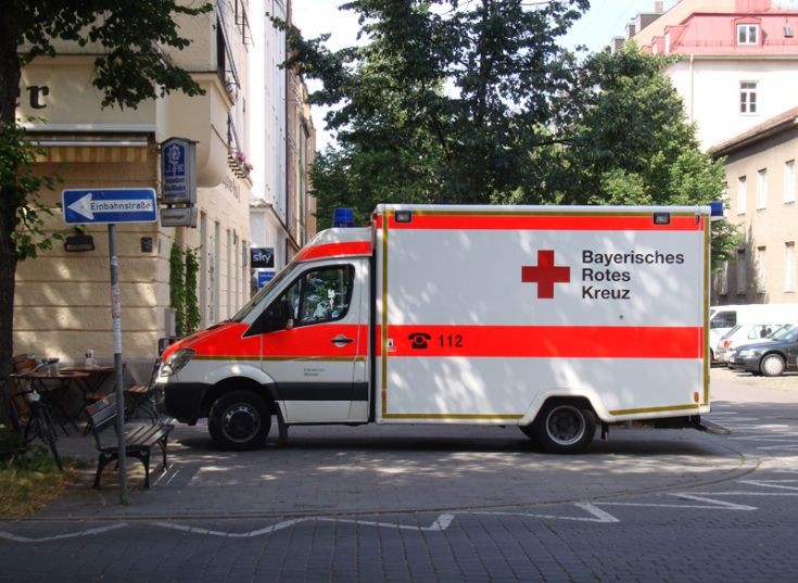 Mercedes benz ambulance germany