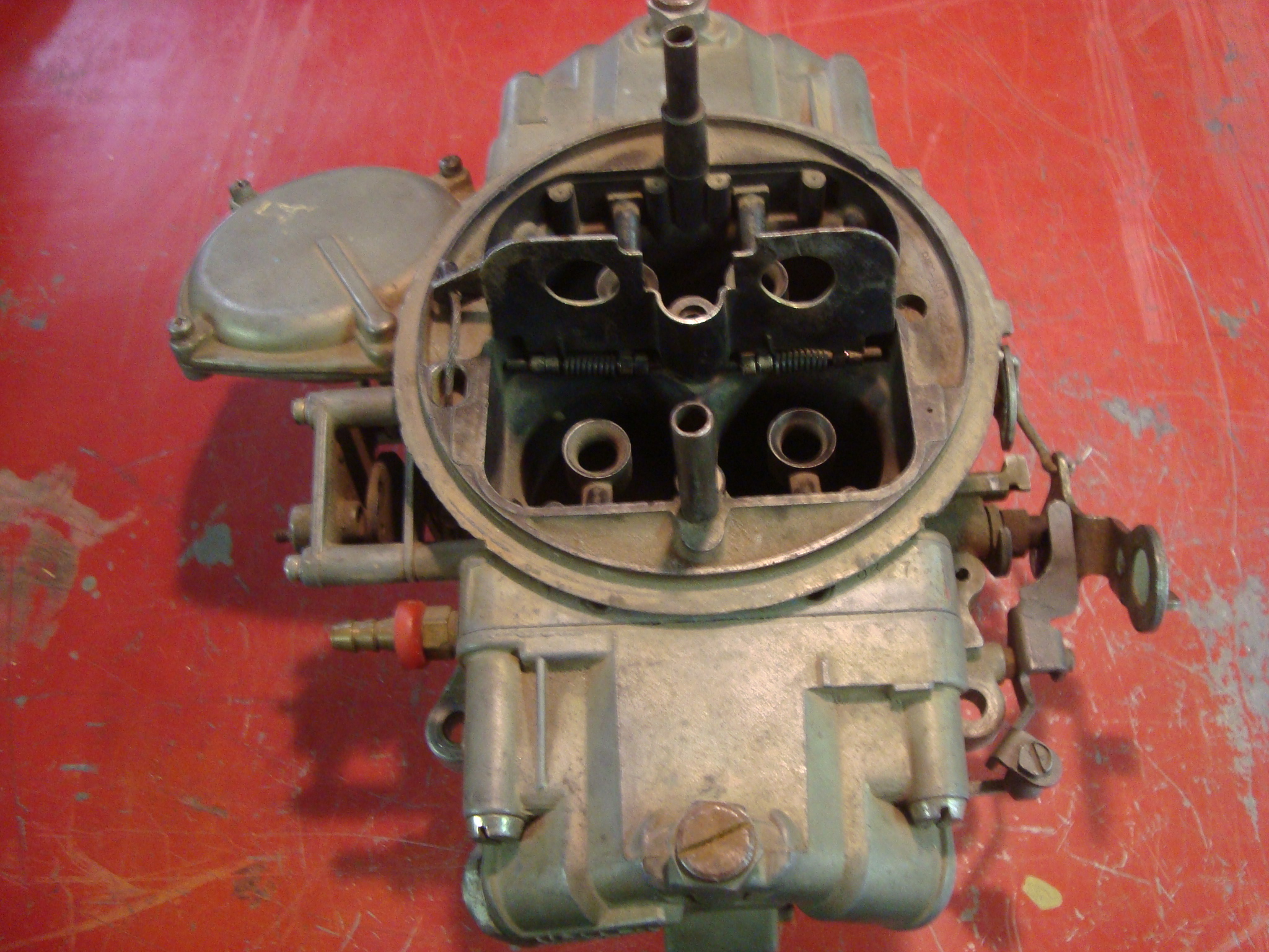 Holley three barrel core performance carburetor. AMC 950 cfm (390,R4B