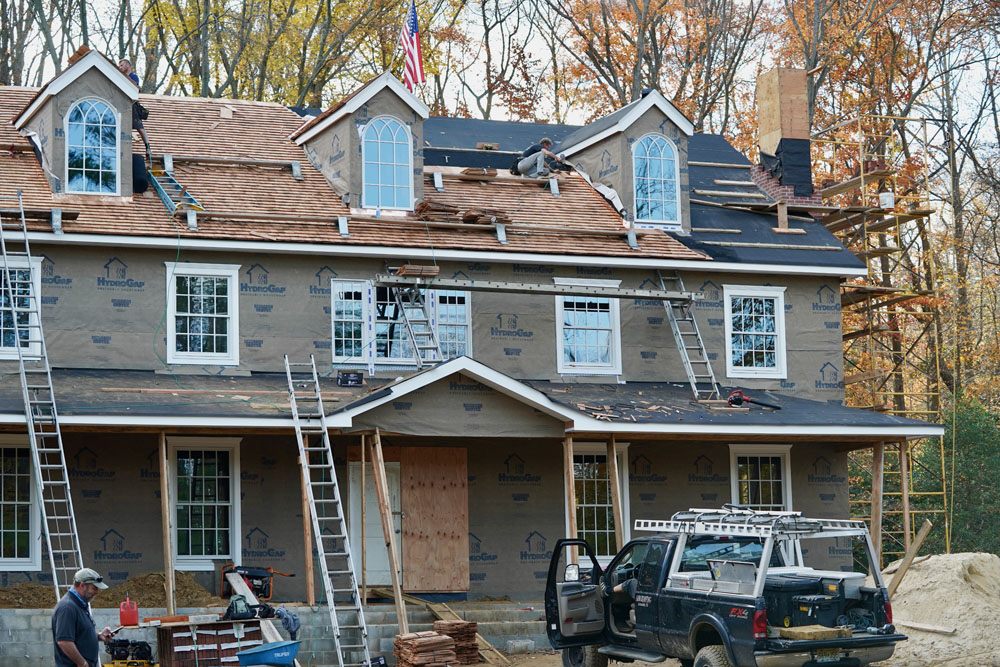 Architects Rumson Under Construction Locust Point Road, Rumson