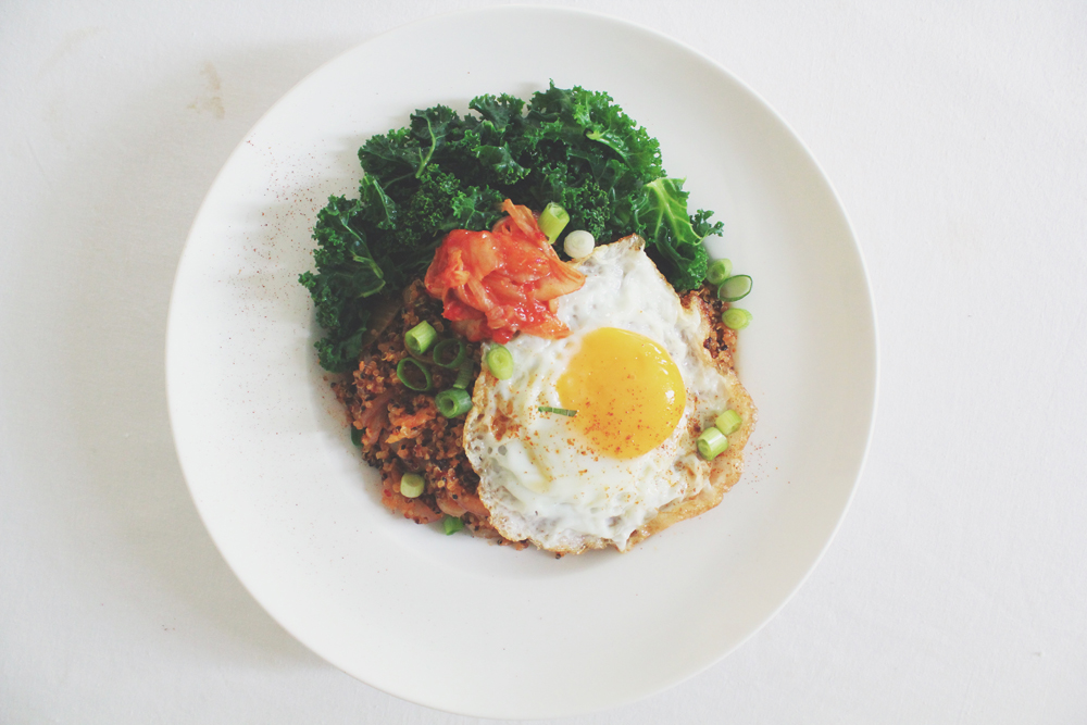 Spicy Kimchi Quinoa Bowls AMCARMEN'S KITCHEN