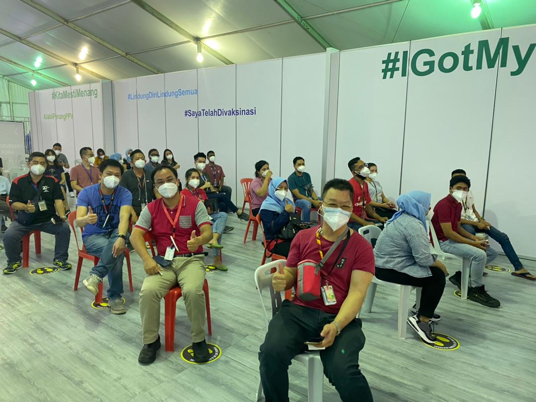 Jabil Vaccination Centre is live! AMCHAM