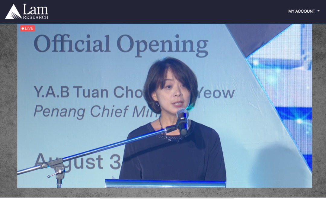 Lam Research opens largest manufacturing plant in Penang