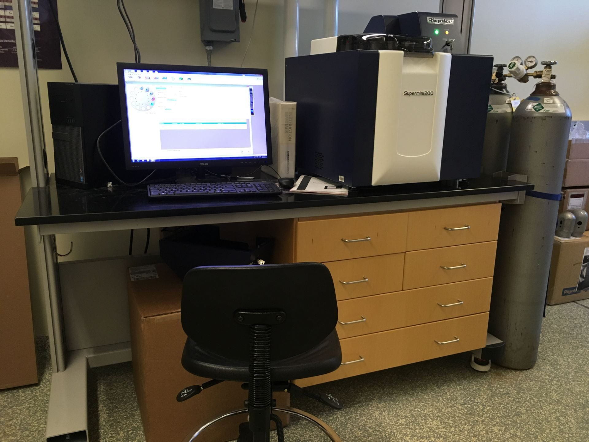 Rigaku Supermini 200 WDXRF Advanced Materials Characterization Lab