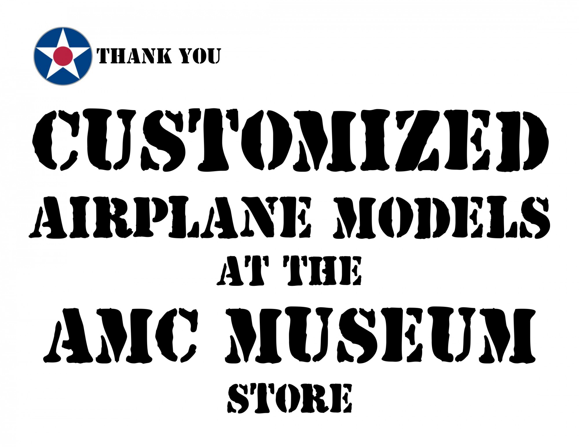 16 Customized models Burke Air Mobility Command Museum