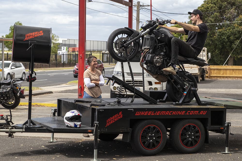 WHEELIE MACHINE Australian Motorcycle News