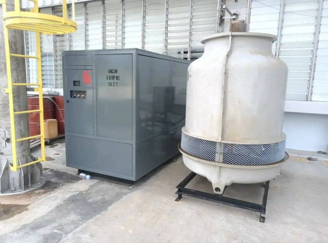 Manufacturing of Industrial Water Chillers AMCON