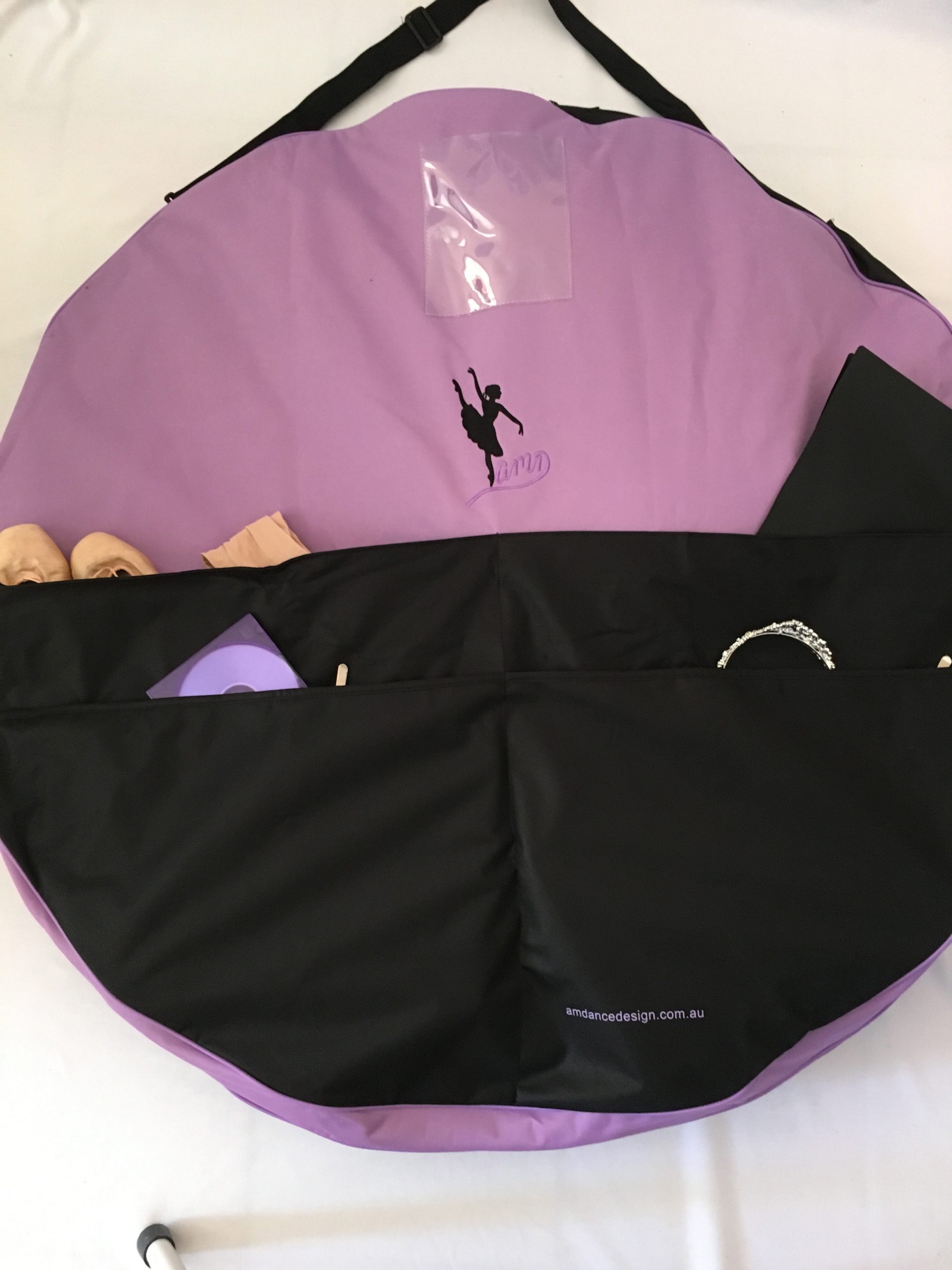 AMD Tutu Bag Purple and Black AMDance Designs