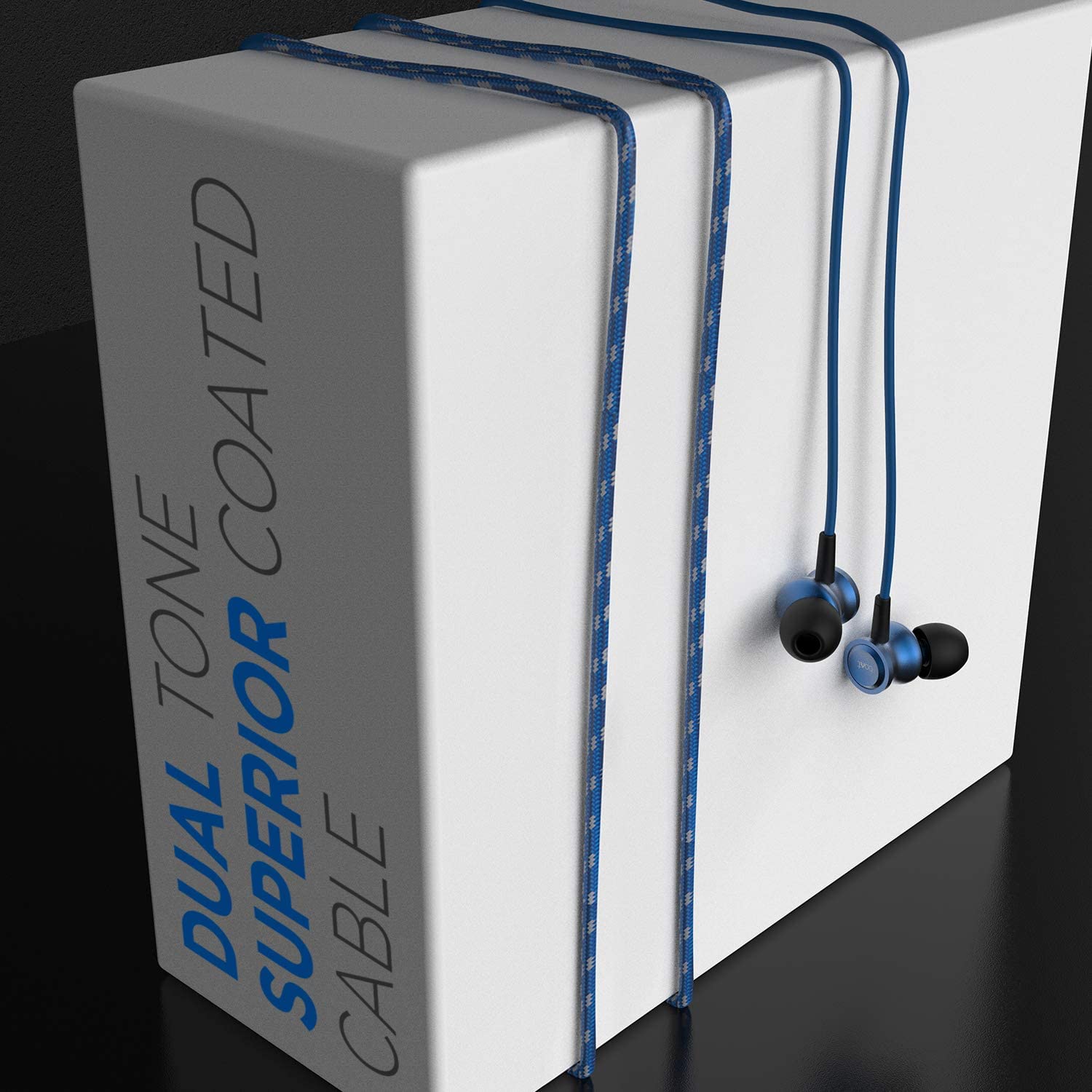 boAt Bassheads 152 in Ear Wired Earphones Jazzy Blue AM Digital
