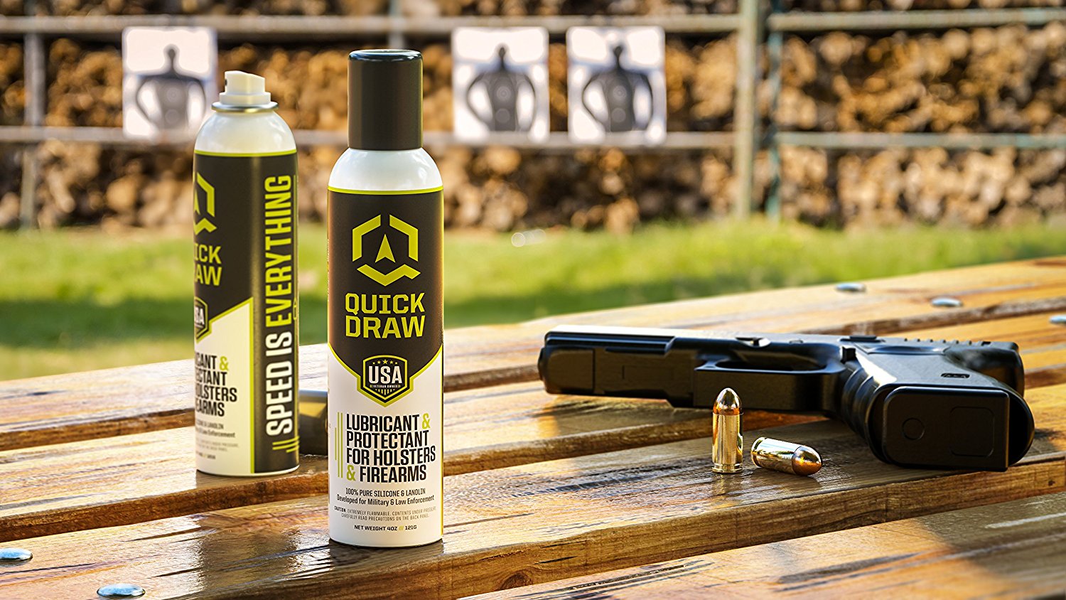 Quick Draw Holster and Gun Lubricant Concealed Carry Inc