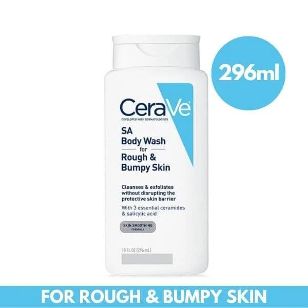 CeraVe SA Body Wash For Rough & Bumpy Skin 296ml Ameena.pk™️