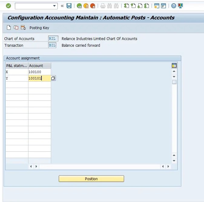 Define Retained Earnings Account In SAP Ameer.M.A