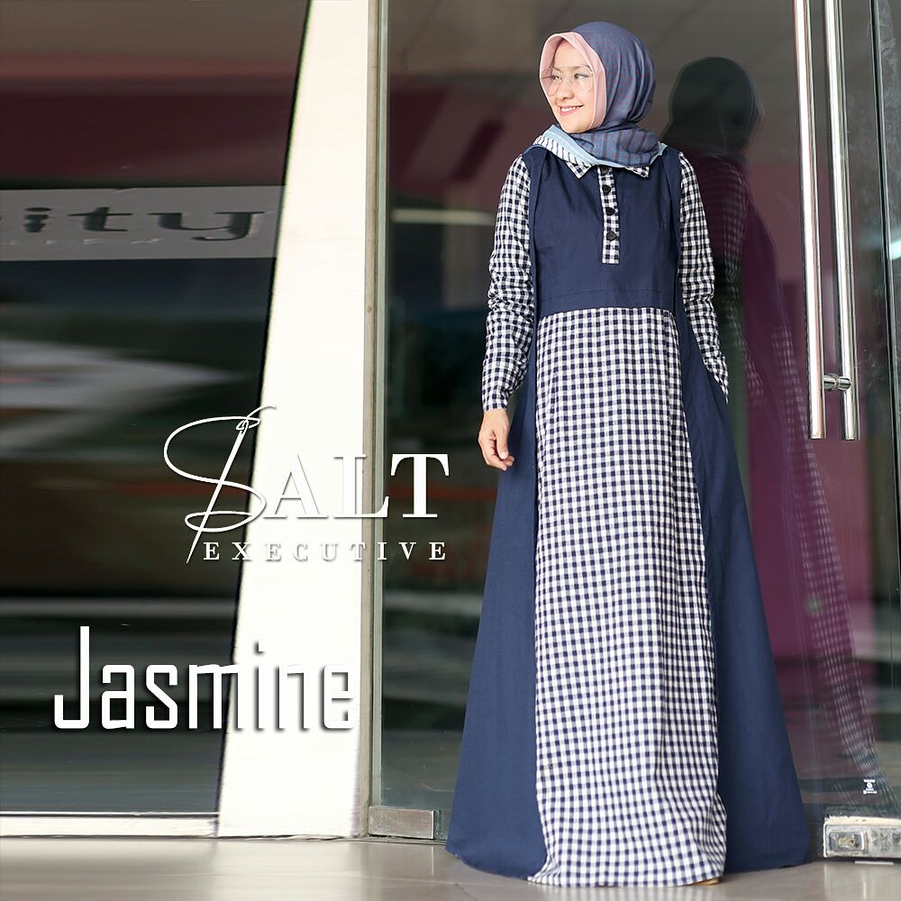 GAMIS CASUAL, SYARI DAN TRENDY JASMINE DRESS by SALT EXECUTIVE WA