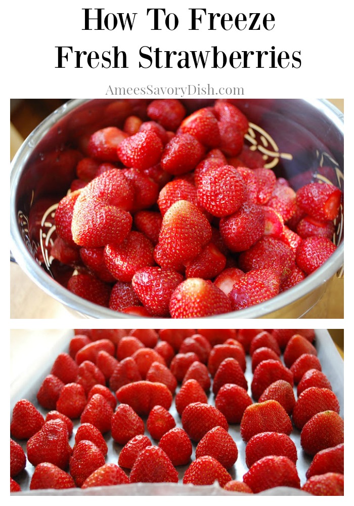 Tips on Freezing Fresh Berries Amee's Savory Dish