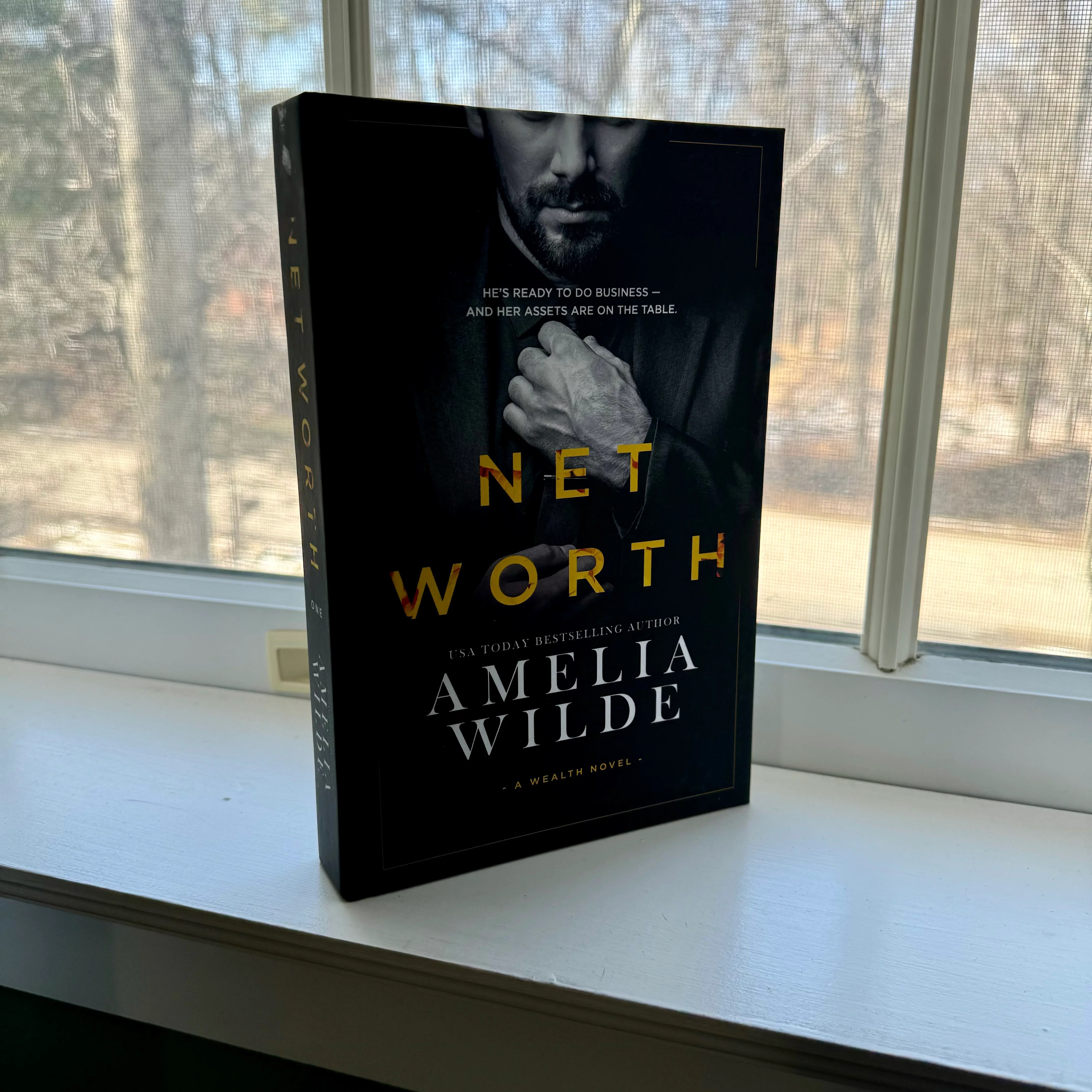 Net Worth Signed Hardcover – Amelia Wilde