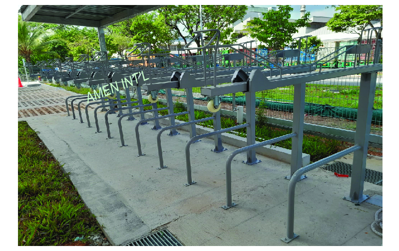 Double Tier Bicycle Racks Singapore Amen International Pte Ltd
