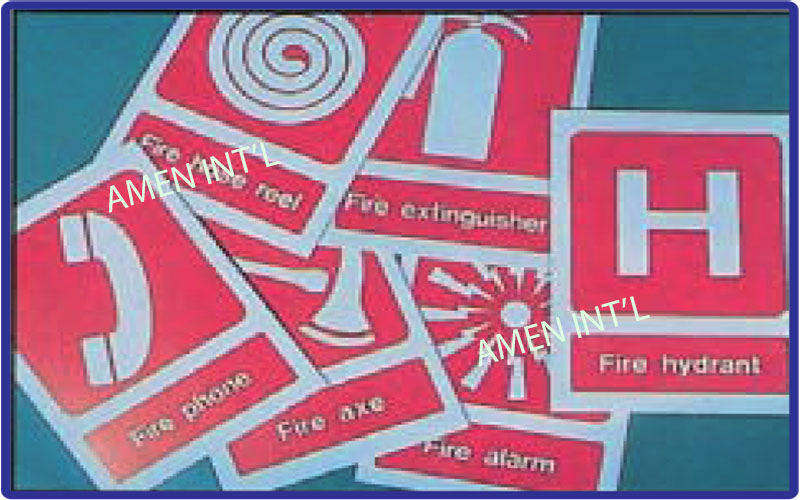 Fire Safety Signs Singapore Amen International Pte Ltd