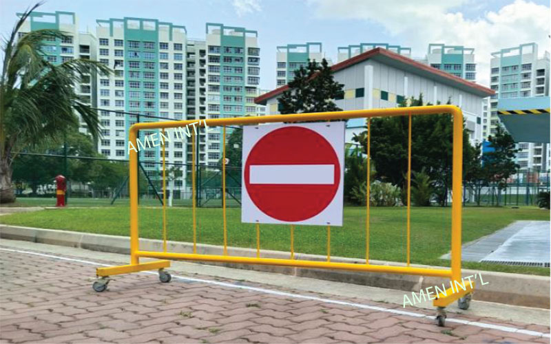 Mild Steel Barriers Singapore Amen International Pte Ltd