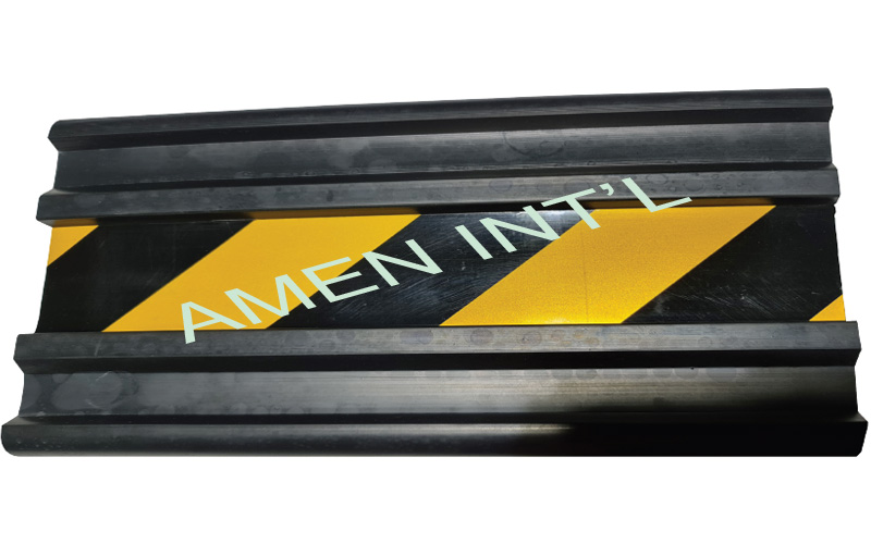 Rubber Wall Guard with Reflective Strips Amen International Pte Ltd