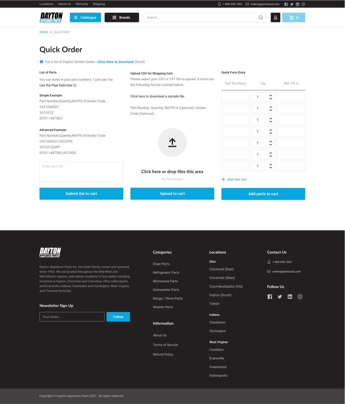 Dayton Appliance Parts Amen Digital Production Company