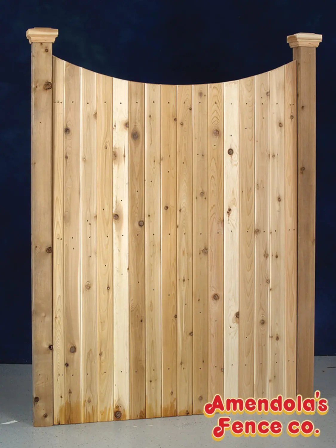 Atlanta Style Custom Wood Walk Gates Amendola's Fence Co.