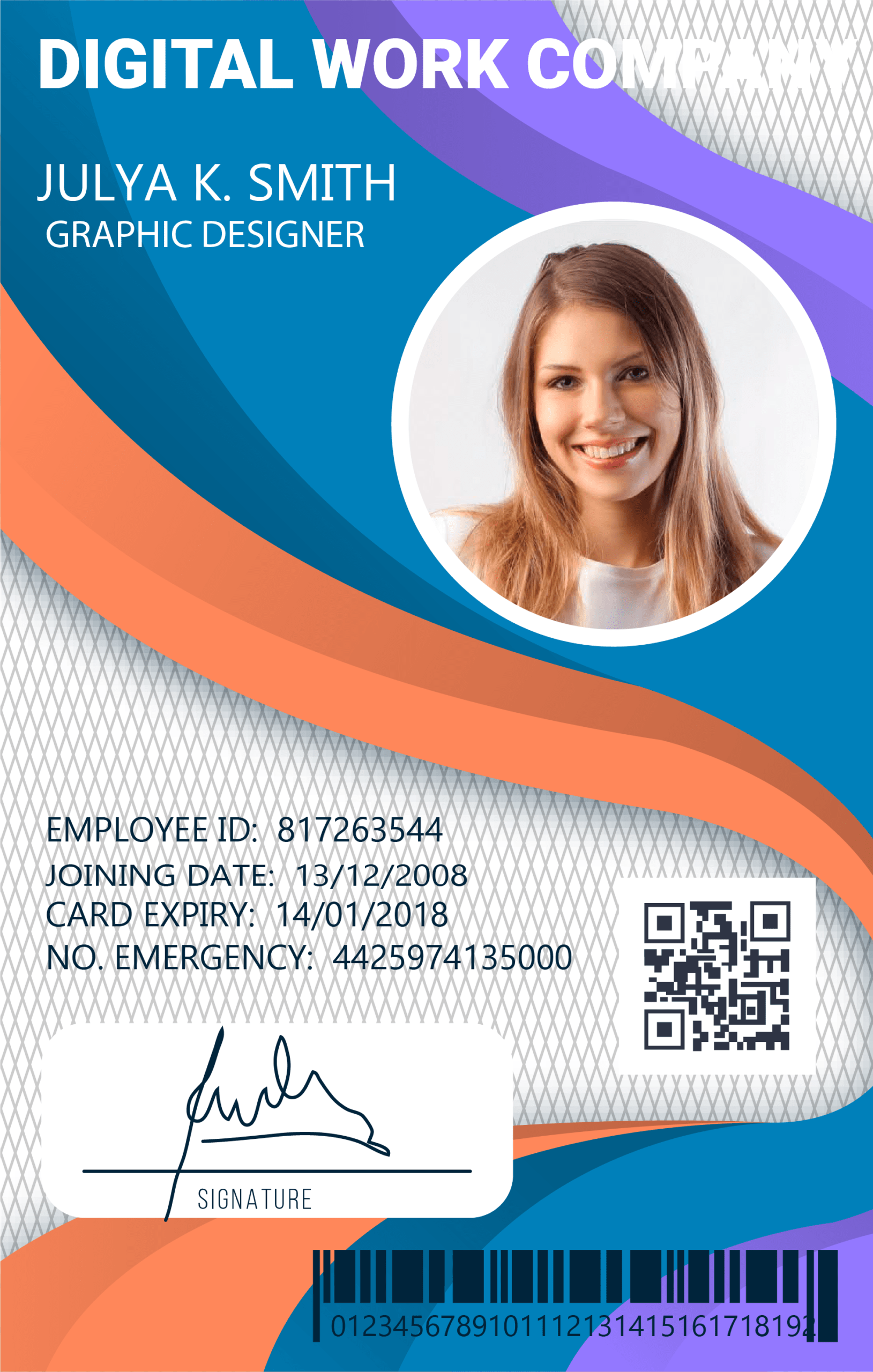 Sampleidcards AMERACARD ENTERPRISES, INC.