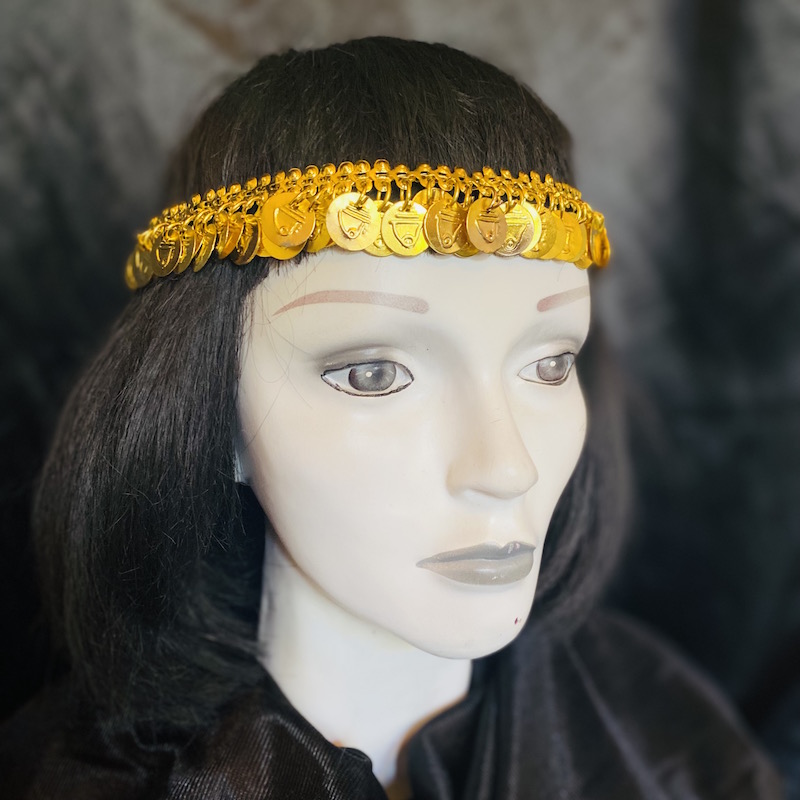 Single Coin Head dress Amera's Palace Belly Dance Boutique