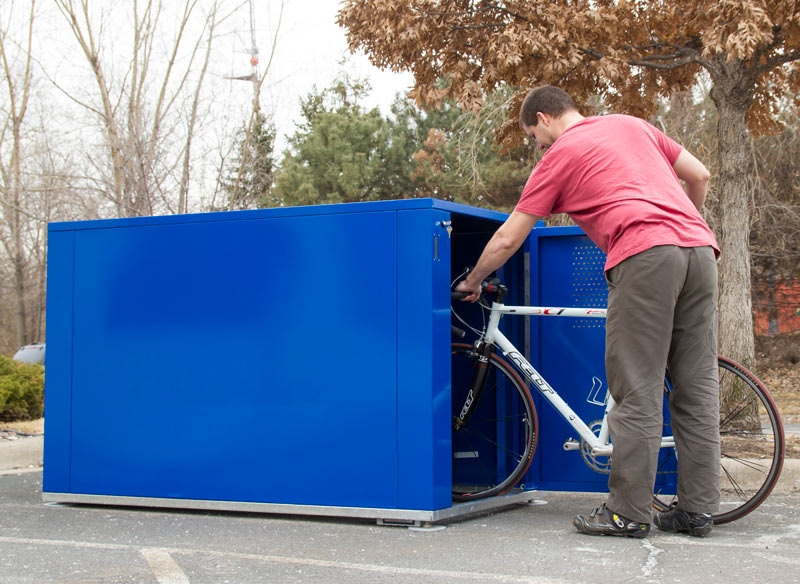 DBL Bike Lockers Bicycle Lockers American Bicycle Security Company