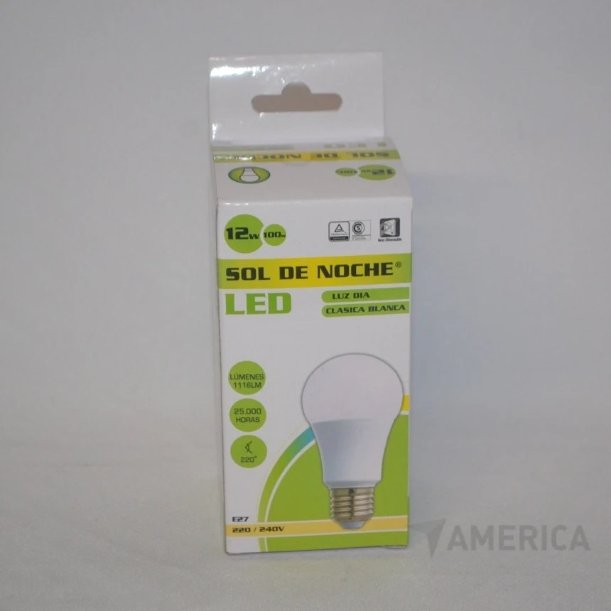 Lamp.led 12W Sol De Noche | America