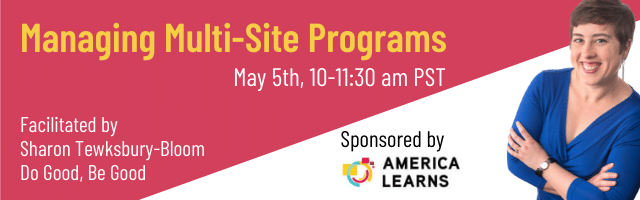 Managing Multi-Site AmeriCorps Programs