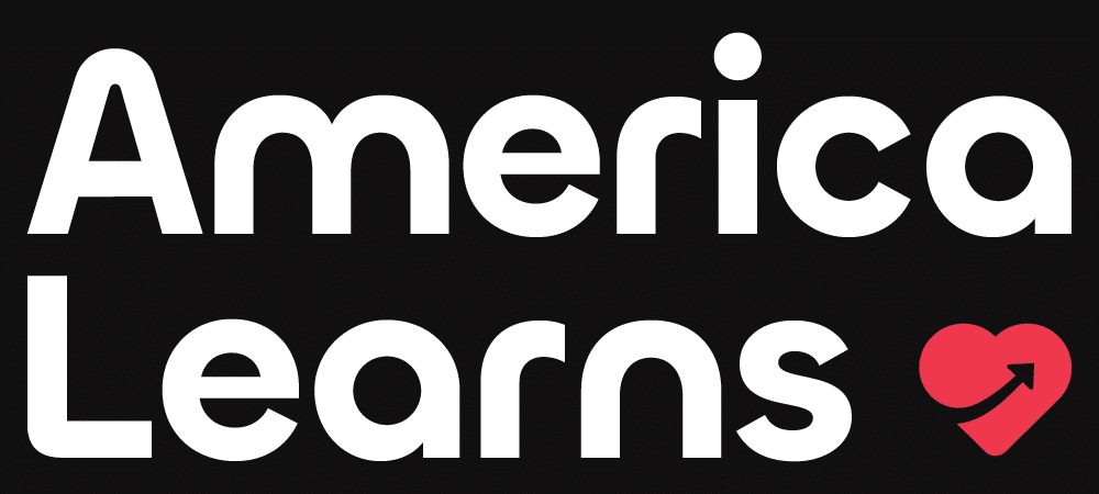 America Learns Light Logo