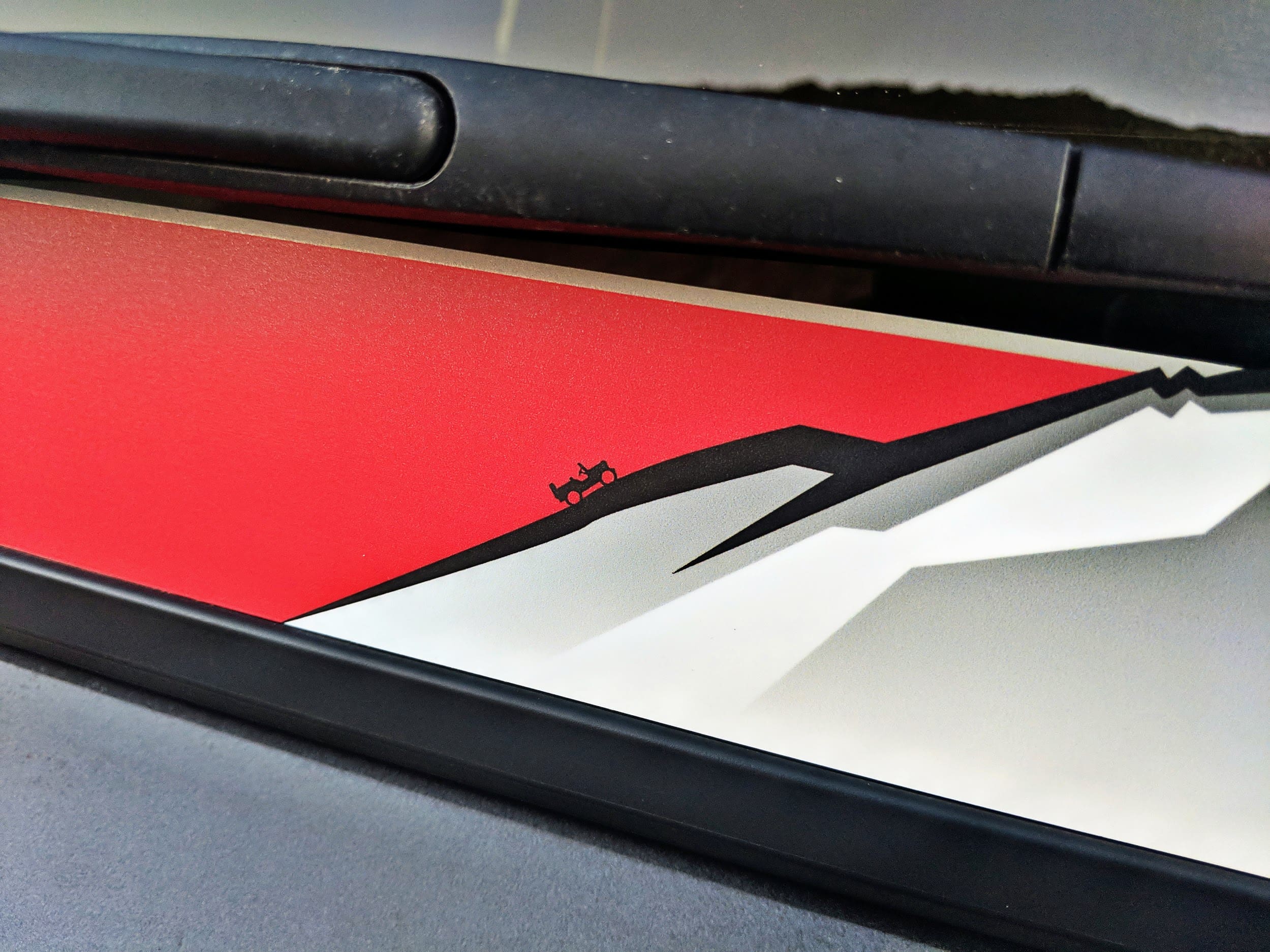 Jeep JK/JL Rear Window Decal American Adventure Lab