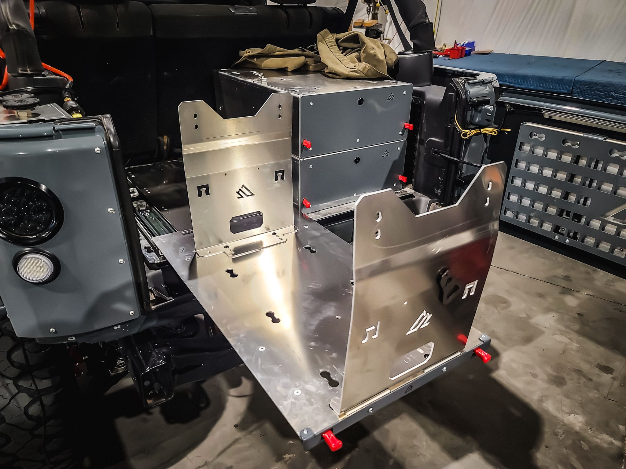 SetPower RV45D Refrigerator Mounting Brackets American Adventure Lab