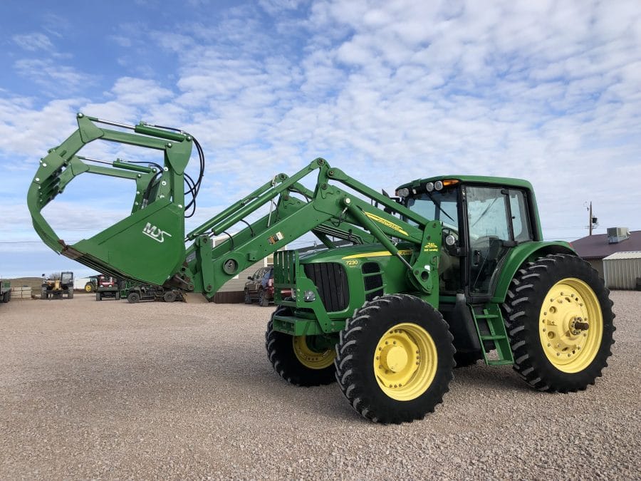 ’10 John Deere 7230 Premium MFWD JD 741 Loader. 79,000 American Ag