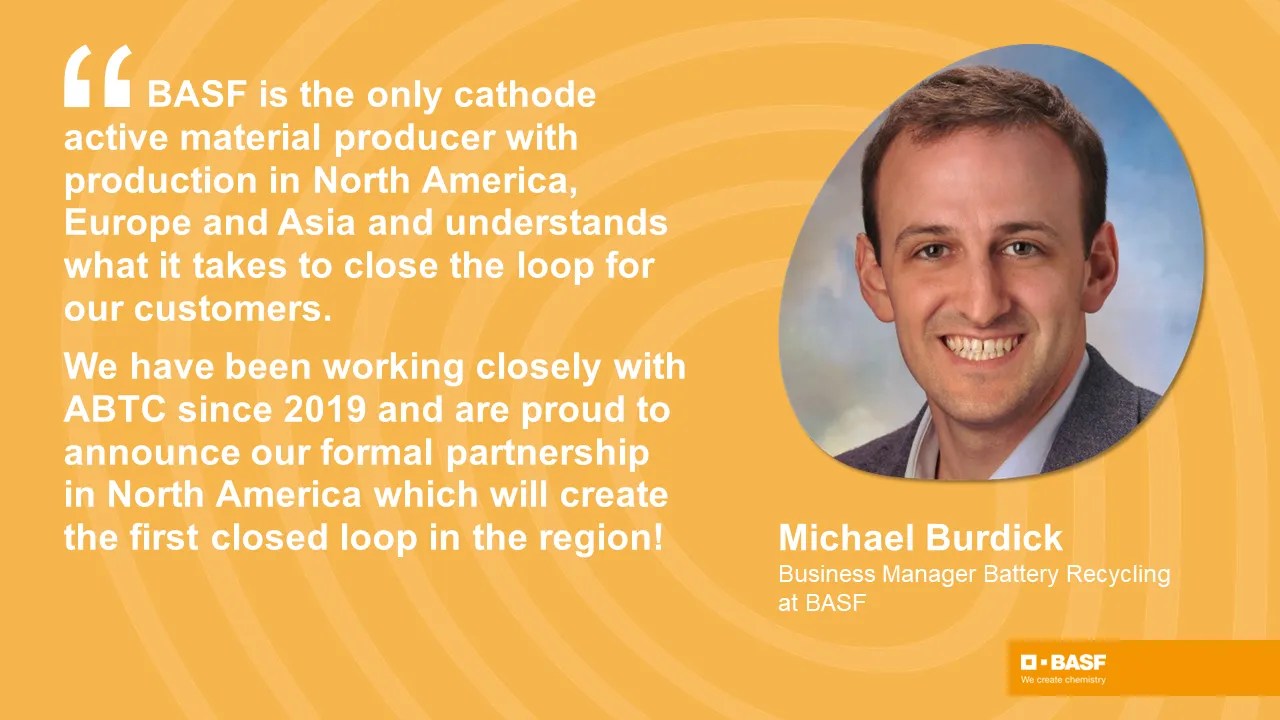 Closing the Loop in North America for Recycled Battery Materials