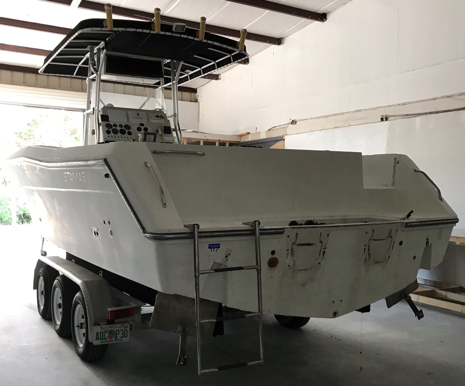 Stamus Brands Marine Services Custom Boat Paint Shop