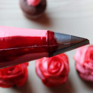 Mini Rose Cupcakes