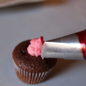 Mini Rose Cupcakes