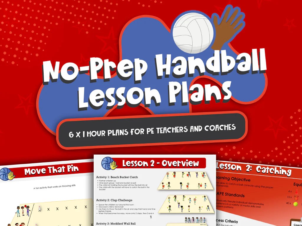 Download NoPrep Handball Lesson Plans American Coaching Academy