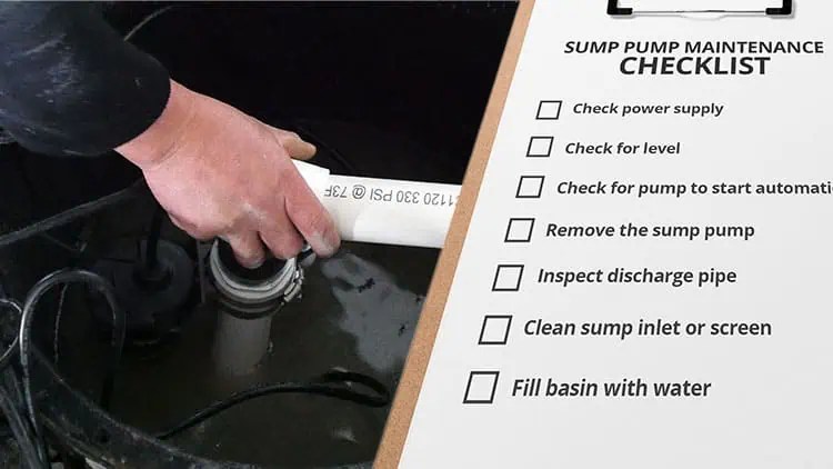 Sump Pump Maintenance Checklist to Improve Reliability