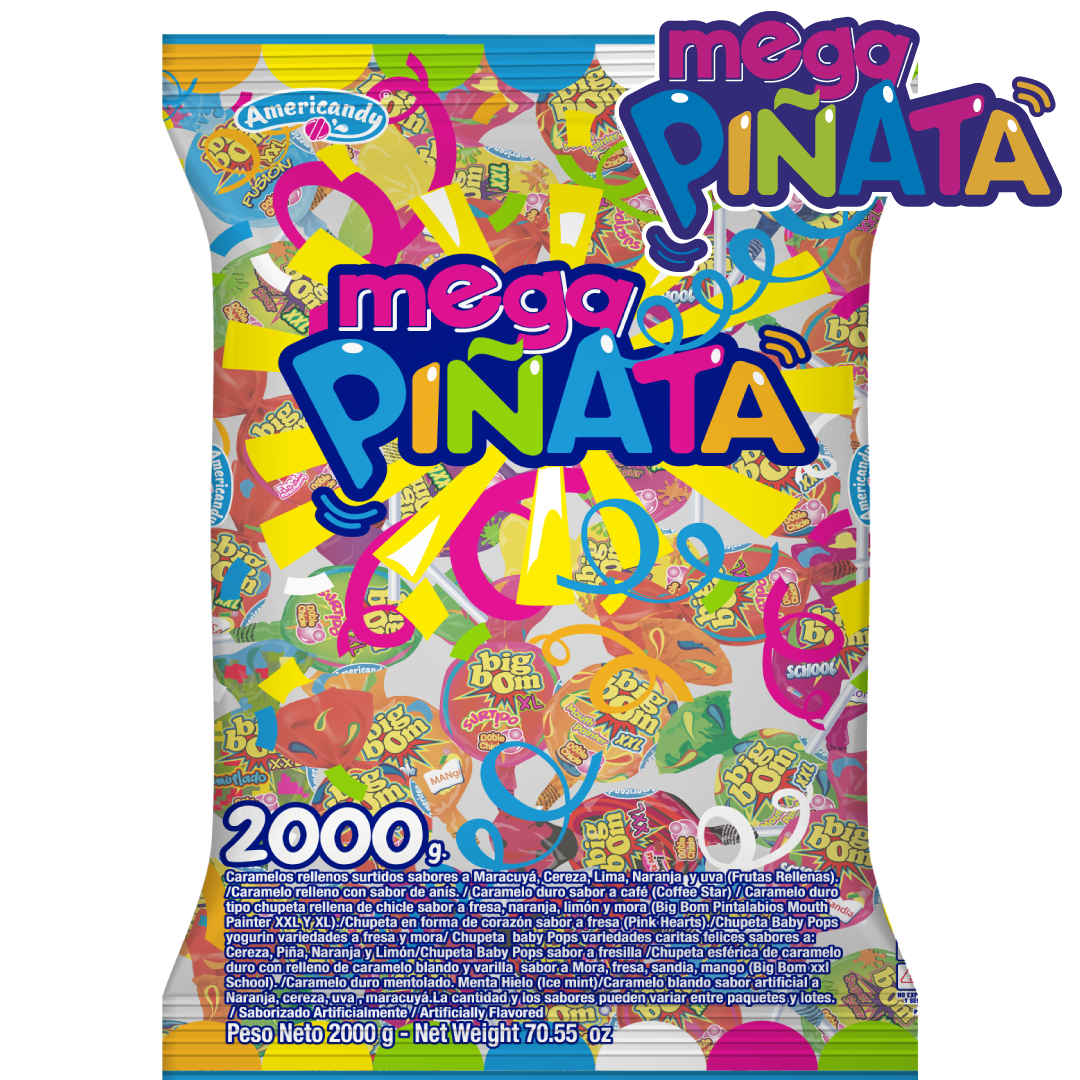 PIÑATA 2 KILOS Americandy Dulces La Americana