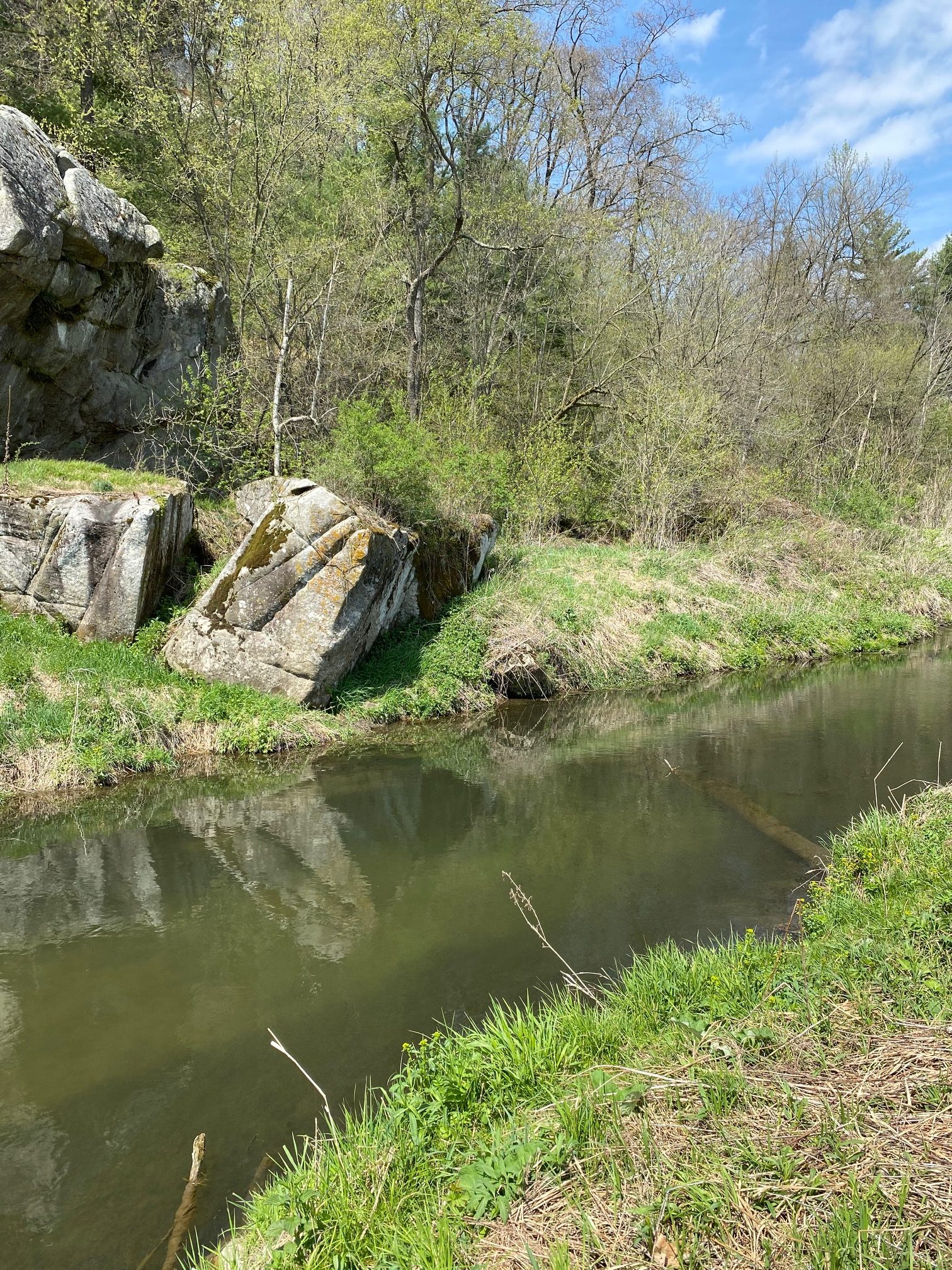 Flyfishing the Driftless area of Wisconsin near Viroqua and Viola